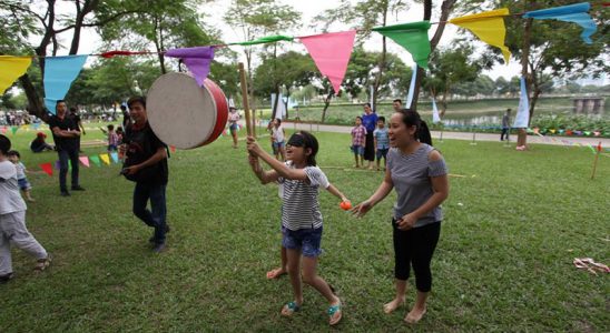 Trò chơi trí tuệ rất phù hợp tổ chức trong ngày family day